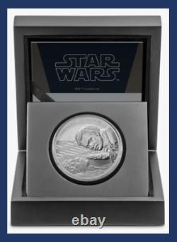 2020 Niue New Zealand Disney Star Wars Classic Lando Calrissian 1 oz Silver