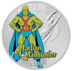 2020 Niue New Zealand Justice League 60th Anniversary Martian Manhunter JLA DC