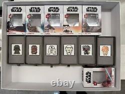 2020 Niue New Zealand Star Wars Chibi Coin Set 1 Oz Silver