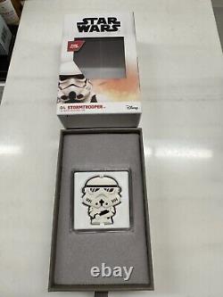 2020 Niue New Zealand Star Wars Chibi Coin Set 1 Oz Silver