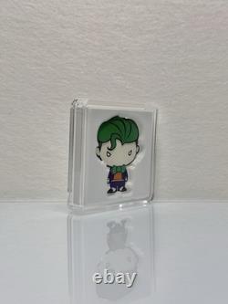 2020 Niue New Zealand THE JOKER DC Comics Chibi Coin 1 oz 0.999 Fine Silver