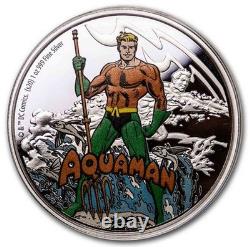 2020 S$2 Niue Justice League 60th Anniversary Aquaman FR NGC PF70 UC Box COA OGP