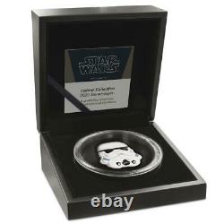 2020 STORMTROOPER Colored Helmet 2oz Ultra High Relief Silver Coin 250 MINTAGE
