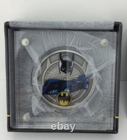 2021 1989 Batmobile 1 oz 999 Fine Silver Coins #0001