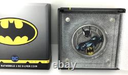 2021 1989 Batmobile 1 oz 999 Fine Silver Coins