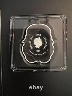 2021 1oz. 999 FINE COLORIZED SILVER PROOF COIN STAR WARS IMPERIAL STORM TROOPER