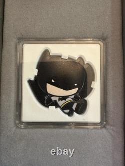 2021 1oz. 999 FINE SILVER. NIUE COIN. BATMAN FLYING. With OGP and COA