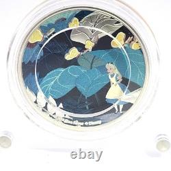2021 1oz Silver New Zealand Alice In Wonderland Collectible Coin #1688 of 2000