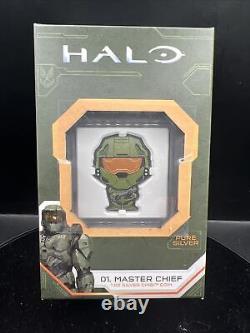 2021 Chibi coin Halo series 01. Master Chief 1 oz. 999 silver coin