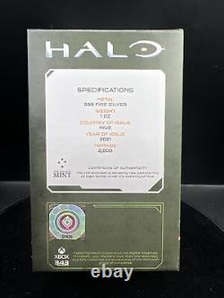 2021 Chibi coin Halo series 01. Master Chief 1 oz. 999 silver coin