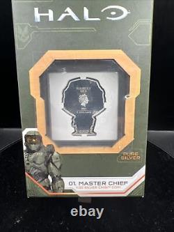 2021 Chibi coin Halo series 01. Master Chief 1 oz. 999 silver coin