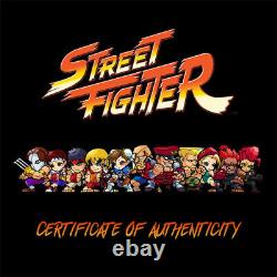 2021 Fiji Street Fighter Mini-Fighters Ken 1 oz Silver NGC Proof 70 1st releases