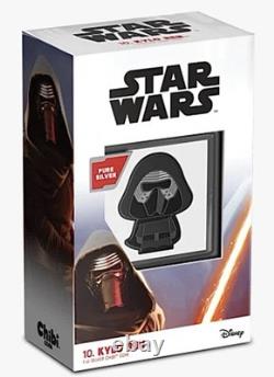 2021 KYLO REN Silver NIUE CHIBI STAR WARS