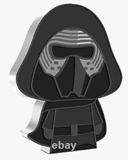2021 KYLO REN Silver NIUE CHIBI STAR WARS