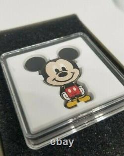 2021 Mickey Mouse Chibi 1oz Silver #923/2000 New Zealand Mint