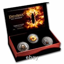 2021 New Zealand 3-Coin Silver Shadow In The East Proof Set SKU#237858