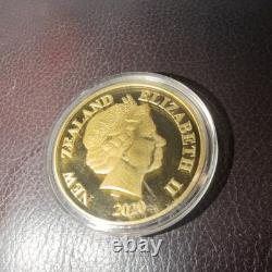 2021 New Zealand Mickey Mouse 1 oz. 999 Silver Multicolor Coin Collectible