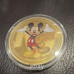 2021 New Zealand Mickey Mouse 1 oz. 999 Silver Multicolor Coin Collectible
