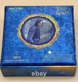 2021 New Zealand Mint Lord of the Rings Aragorn 1 Oz Silver Coin