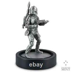 2021 New Zealand Mint Series 1 Star Wars Boba Fett 3D Miniature 150 Gram Silver