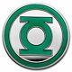 2021 Niue 1 Oz Silver $2 Dc Heroes Green Lantern Emblem (no Coa) Sku#254987