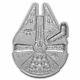 2021 Niue 1 Oz Silver $2 Star Wars Millennium Falcon Shaped Coin Sku#235511