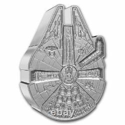 2021 Niue 1 oz Silver $2 Star Wars Millennium Falcon Shaped Coin SKU#235511
