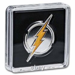 2021 Niue 1 oz Silver Coin $2 DC Heroes THE FLASHT Emblem