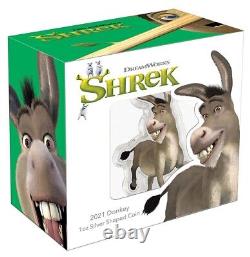 2021 Niue $2 1oz Shrek Donkey NGC MS70 First Releases
