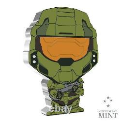 2021 Niue Chibi Halo Master Chief 1 oz Silver Proof Coin 2,000 Made