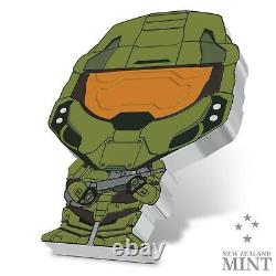 2021 Niue Chibi Halo Master Chief 1 oz Silver Proof Coin 2,000 Made