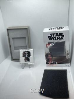 2021 Niue Chibi Star Wars Han Solo 1 oz Silver Proof Coin 2,000 Minted #1748