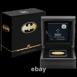 2021 Niue DC Comics Batman Logo Emblem Coin 1 oz. 999 Silver Coin 5,000 Minted