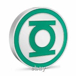 2021 Niue DC Comics Green Lantern Emblem 1 oz. 999 Silver Proof Coin 5000 Made