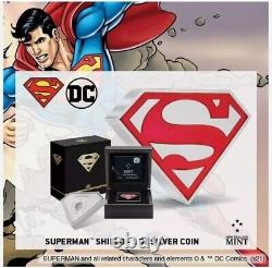 2021 Niue DC Comics Superman 1 oz silver coin