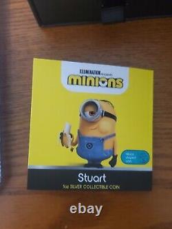 2021 Niue STUART from Minions Movie NGC MS70 FDOI 1 oz. 999 Silver Coin