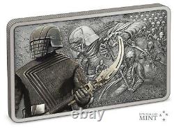 2021 Niue Star Wars Guards of the Empire Knights of Ren 1 oz Silver Coin Bar