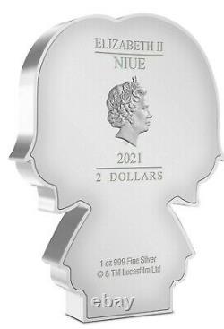 2021 Niue Star Wars Luke Skywalker Chibi 1oz Silver Proof Coin SOLD OUT