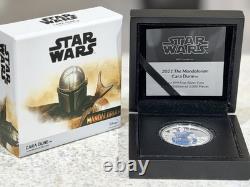 2021 Niue Star Wars Mandalorian Cara Dune 1 oz Silver Coin