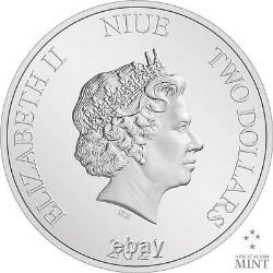2021 Niue Star Wars Mandalorian Cara Dune 1 oz Silver Coin SOLD OUT