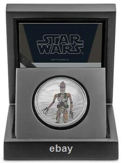 2021 Niue Star Wars Mandalorian IG-11 1 oz Silver Coin SOLD OUT