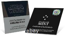 2021 Niue Star Wars Mandalorian The Child Baby Yoda 1 oz Silver Coin SOLD OUT
