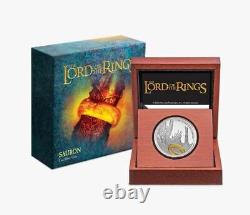 2021 Niue The Lord of the Rings Sauron $2 1oz Silver Proof Coin NGC PF70 UC FR