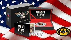 2021 Niue Wonder Woman Limited Edition 1 oz Silver Proof Coin