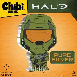 2021 Niue XBOX HALO Master Chief CHIBI 1oz Silver Proof Coin SOLD OUT