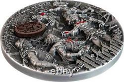 2021 The Witcher (3.) Blood of Elves $5 silver coin 2oz