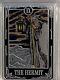 2022 1oz. 999 Fine Colorized Silver Proof Tarot Card Coin. The Hermit