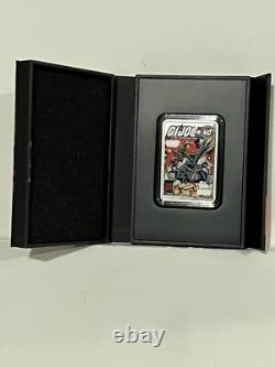 2022 1oz. 999 FINE SILVER COLORIZED PROOF. G. I. JOE. 40th