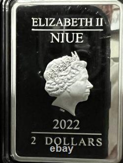 2022 1oz. 999 FINE SILVER COLORIZED PROOF. G. I. JOE. 40th