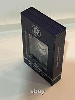 2022 1oz FINE SILVER. FACES OF GOTHAM-ROBIN